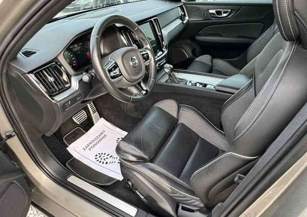 Volvo V60 cena 99990 przebieg: 92000, rok produkcji 2019 z Strumień małe 704